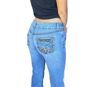 Polo Ralph Lauren vintage y2k bootleg low rise jeans.